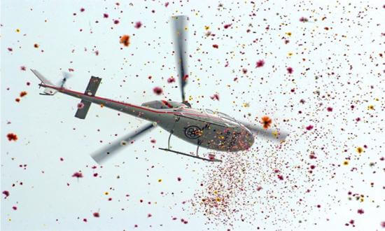 Heli Flower Showering